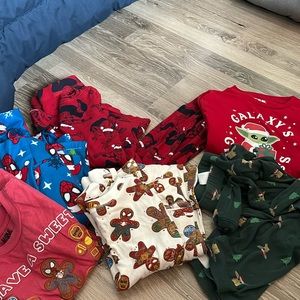 Superhero and Star Wars Shirt/Pj Bundle